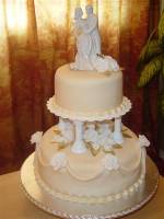 Торт весільний «Чудовий»