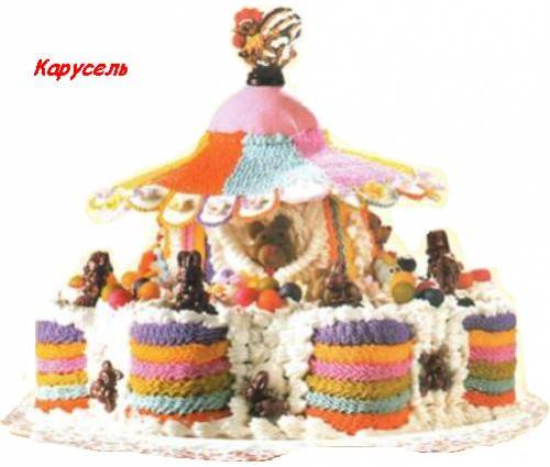 дитячий торт «Карусель»